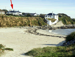 Kilmore Quay in Rosslare Harbour, County Wexford, Ireland-South