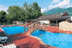 Camping Les Fontaines in Annecy Lathuile, Alps.  AL011