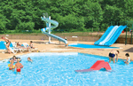 Camping Lac de Panthier in Vandenesse, Burgundy