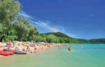Camping la Pergola in Lac de Chalain, Jura