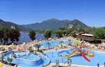 Isolino Camping Village in Lake Maggiore, Italian Lakes.  CHMA01R