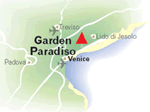 Garden Paradiso in Cavallino, Adriatic Coast