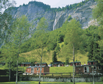 Camping Jungfrau in Lauterbrunnen, Swiss Alps