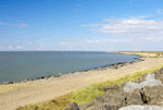 St Osyth Beach in Clacton-on-Sea, Essex, South East England